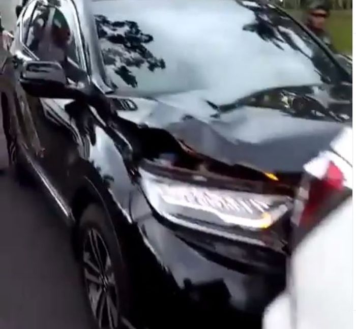 Wajah Honda CR-V ringsek sundul Daihatsu Terios