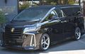 Modifikasi Toyota Alphard Tampil Lebih Modis Pakai Pelek Palang
