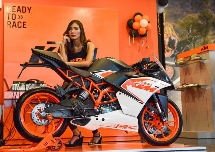 Motor KTM di acara launching diler baru KTM di Bekasi