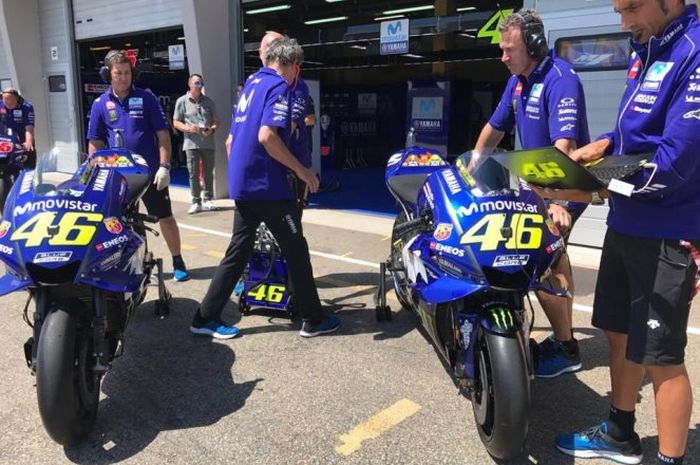 Yamaha dikabarkan bakal datangkan ahli elektronik untuk Rossi