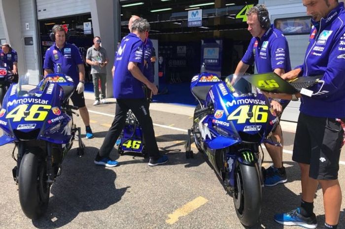 Yamaha dikabarkan bakal datangkan ahli elektronik untuk Rossi