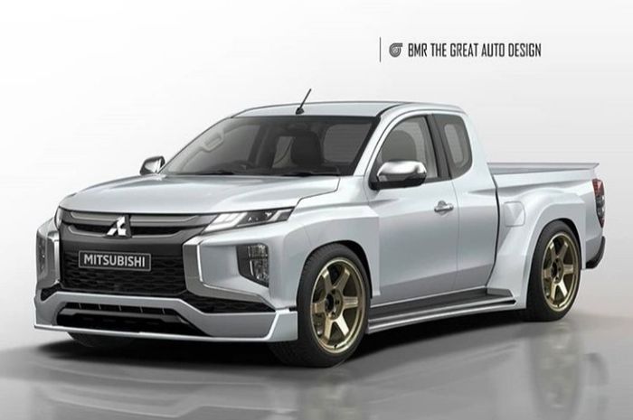 Modifikasi digital Mitsubishi Triton ceper