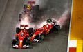 Video Mengerikan, Kecelakaan Saat Start di GP F1 Singapura