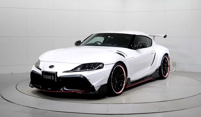 Modifikasi Toyota Supra A90 hasil garapan TOM'S, Jepang