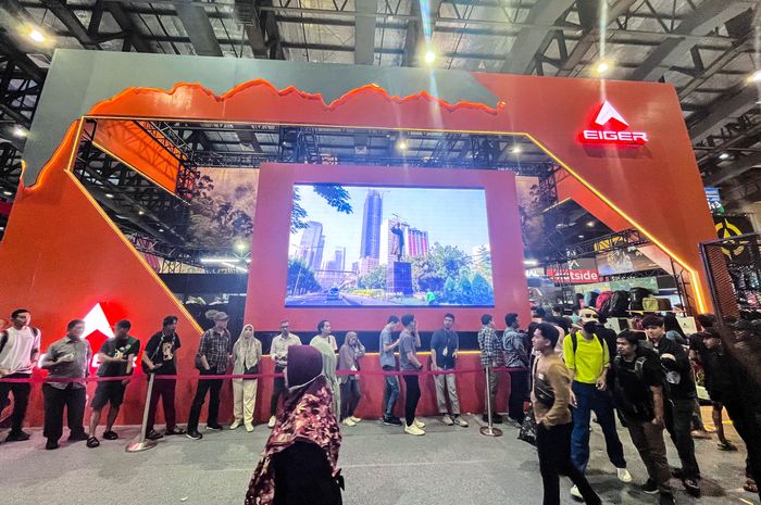 Eiger mengikuti event Indofest 2024