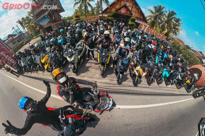 Dihadiri 160 member lebih di acara Halal Bihalal XRI Bandung Chapter