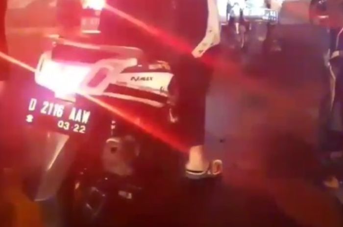 Modifikasi lampu belakang Yamaha NMAX yang bikin bete pengendara lain