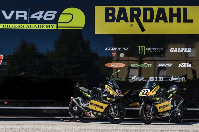 Bardahl VR46 Riders Academy Team balapan sebagai wild card di gelaran MotoGP Italia 2021