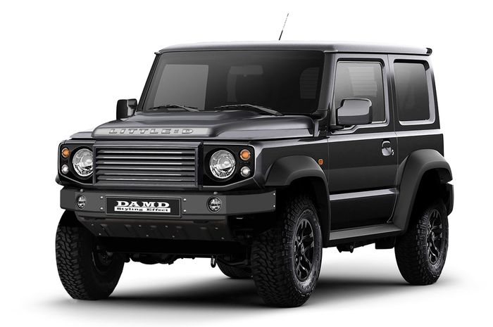 All New Jimny dengan body kit 'Little:D' mirip seperti Land Rover Defender