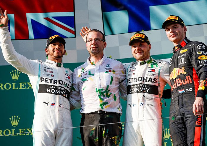 Valtteri Bottas mengalahkan Lewis Hamilton pada seri pembuka balap F1 2019 di Australia