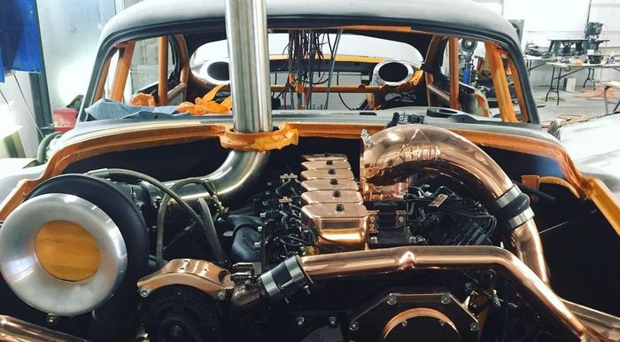 Cadillac ini sanggup merilis tenaga hingga 1.000 dk dan torsi 2.711 Nm
