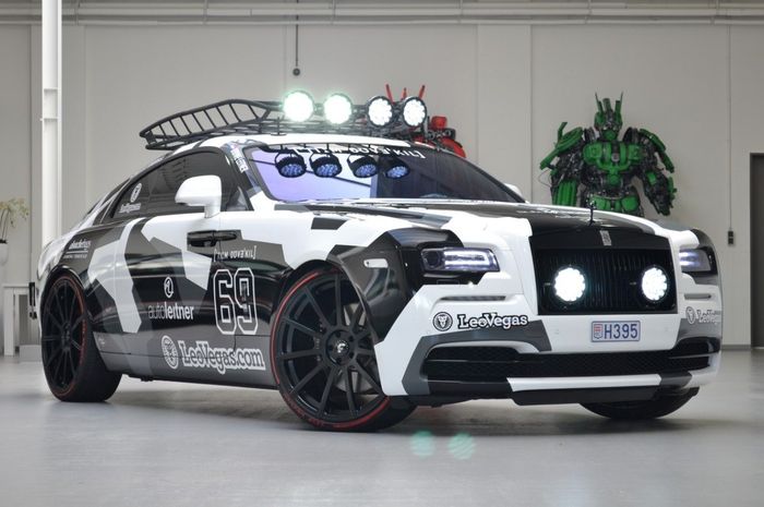 Modifikasi Rolls-Royce Wraith milik Jon Olsson