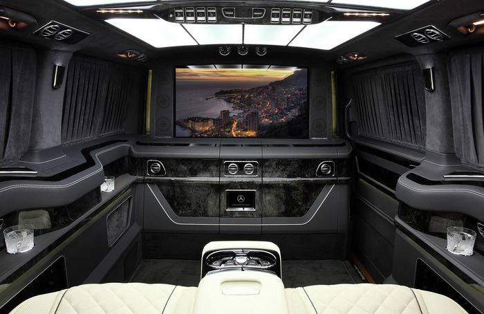 kabin mewah Mercedes-Benz V-Class Topcar
