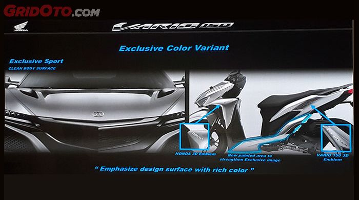 Konsep All New Vario 150 2018 lebih ekslusif ala Honda NSX