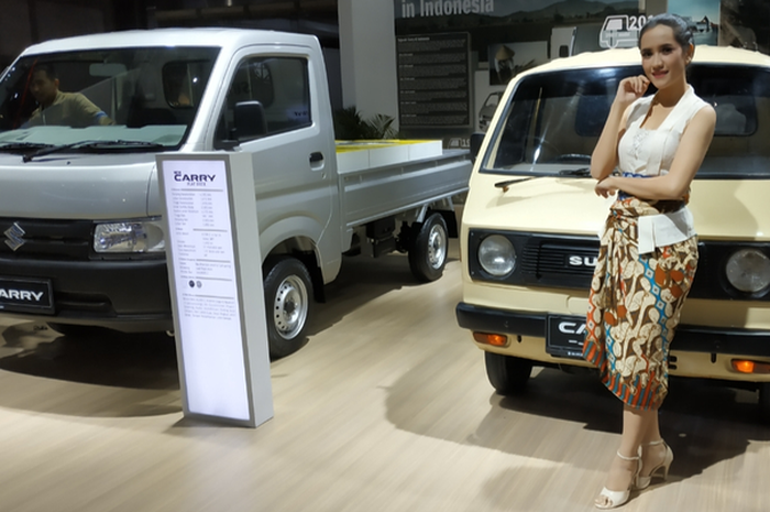 Mobil Suzuki New Carry Pikap dan Suzuki Carry ST20 'Truntung' di IIMS 2019