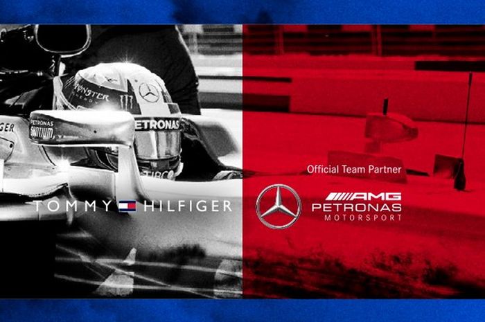 Tim F1 Mercedes dan Tommy Hilfiger mengikat hubungan jangka panjang mulai 2018