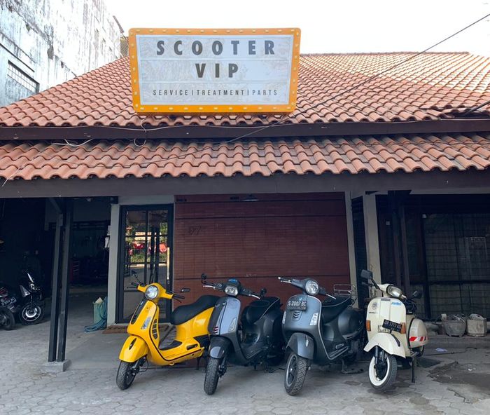 Cabang baru Scooter VIP di Surabaya, Jawa Timur.
