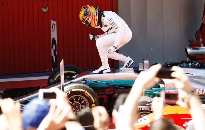 Lewis Hamilton cetak kemenangan keduanya musim 2017 di GP F1 Spanyol
