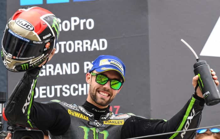 Jonas Folger raih podium di GP Jerman musim lalu