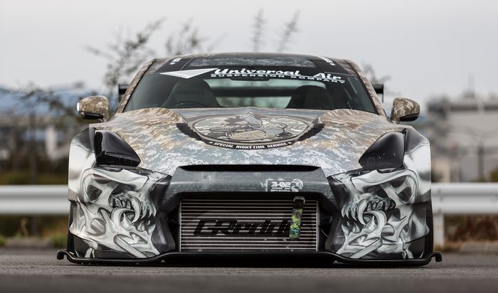 Fascia Nissan GT-R tampil sangar kreasi Ben Sopra