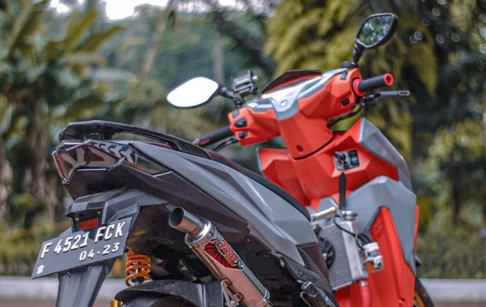 Honda Vario 150 kece dengan stoplamp custom