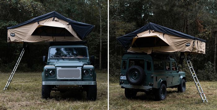 Land Rover Defender pakai tenda hasil garapan Osprey Custom