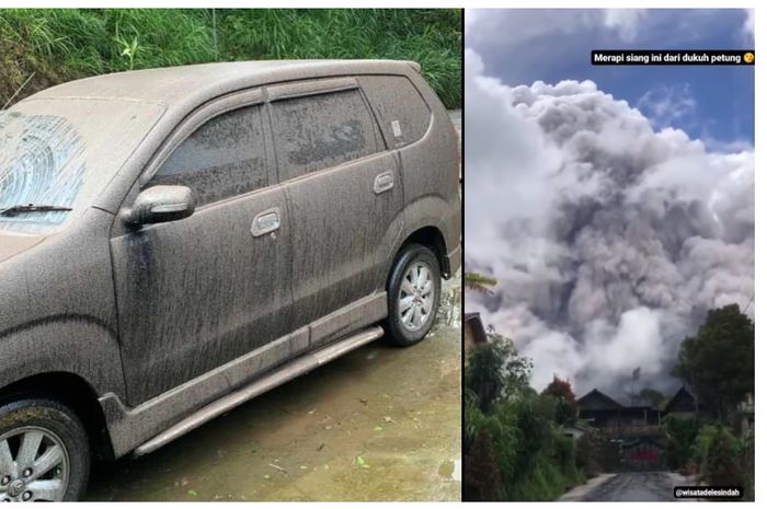 Erupsi gunung Merapi sebabkan hujan abu di sejumlah wilayah di Jawa Tengah