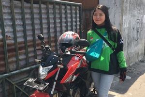 Panas Dan Macet Dilakoni Driver Ojol Cantik Ini Bikin Malu Para Pemalas Gridoto Com
