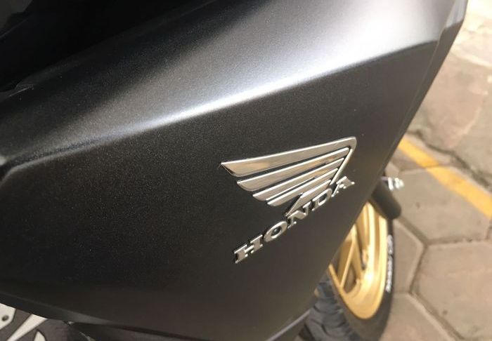 Contoh bodi motor dengan cat jenis doff