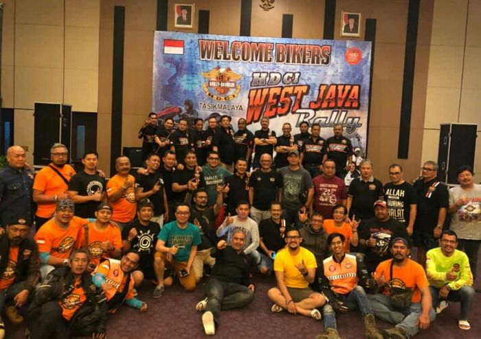 para member yang ikut West Java Rally Tourism 2018 