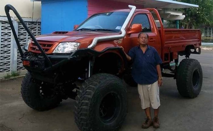 Tata Xenon bergaya monster truck dari Thailand