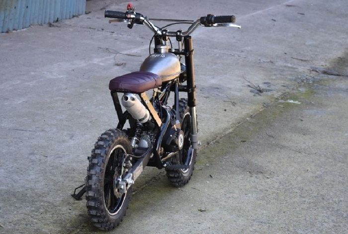 Custom mini scrambler bikinan El Pasillo Custom Classics