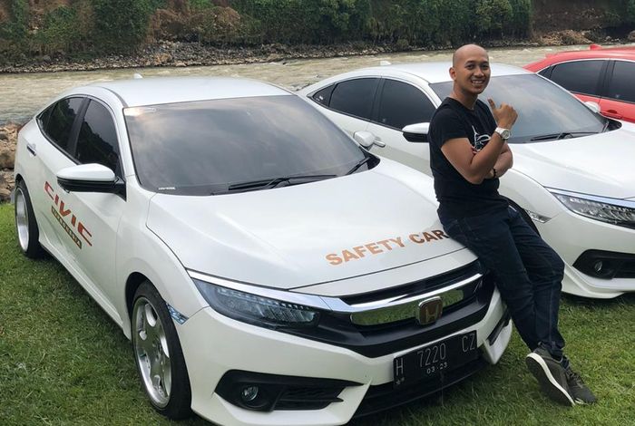 Rizal, selaku ketua Civic Turbonesia Chapter Jateng DIY