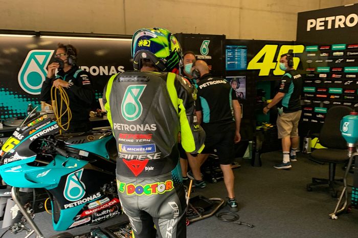 Di MotoGP Styria 2021, Valentino Rossi mengaku sudah berusaha melakukan yang lebih baik