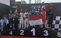 Keren, Dua Pemuda Indonesia Naik Podium Tertinggi, Kibarkan Merah Putih Di India 
