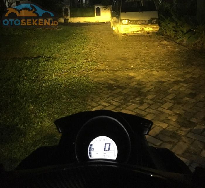 Upgrade lampu Yamaha NMAX