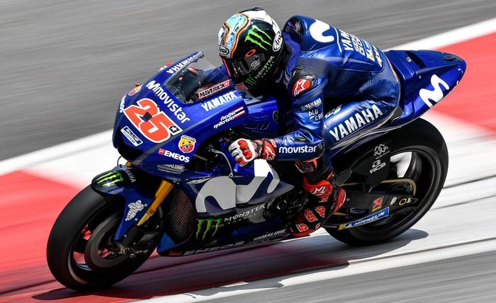 Maverick Vinales tercepat di hari kedua tes pramusim MotoGP 2018 di Sepang, Malaysia