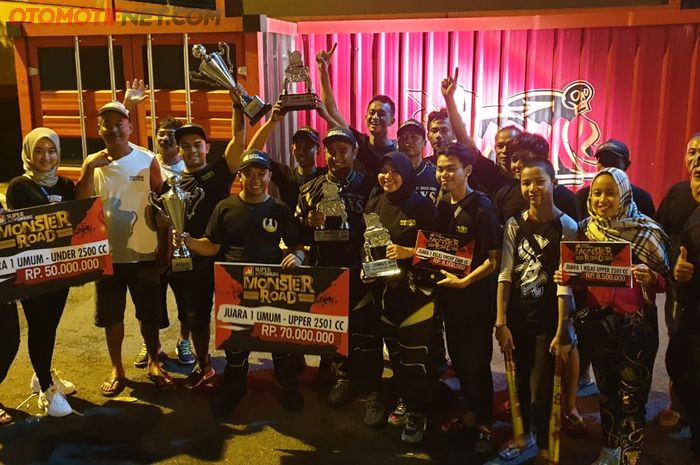 Tim Tebox Pati Idex berhasil menjadi juara 1 umum di dua kelas berbeda pada ajang Super Adventure Monster Road 2019 di Purwokerto