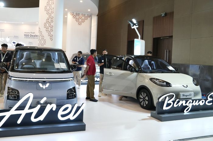 Wuling Air EV dan Wuling BinguoEV paling banyak dipesan di pameran PEVS 2025