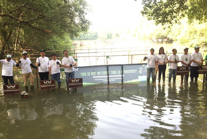 Wahana Honda Gelar Aksi Tanam 10 Ribu Pohon Bakau, Sumbangan Hasil Penjualan Motor