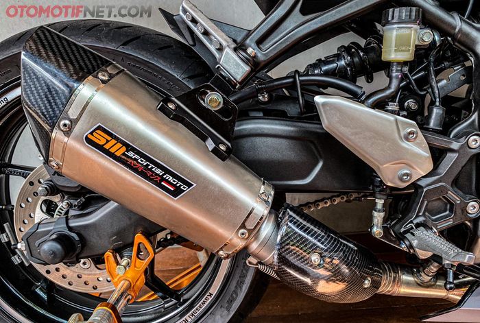 Knalpot SRX Exhaust Kawasaki Ninja ZX-25R