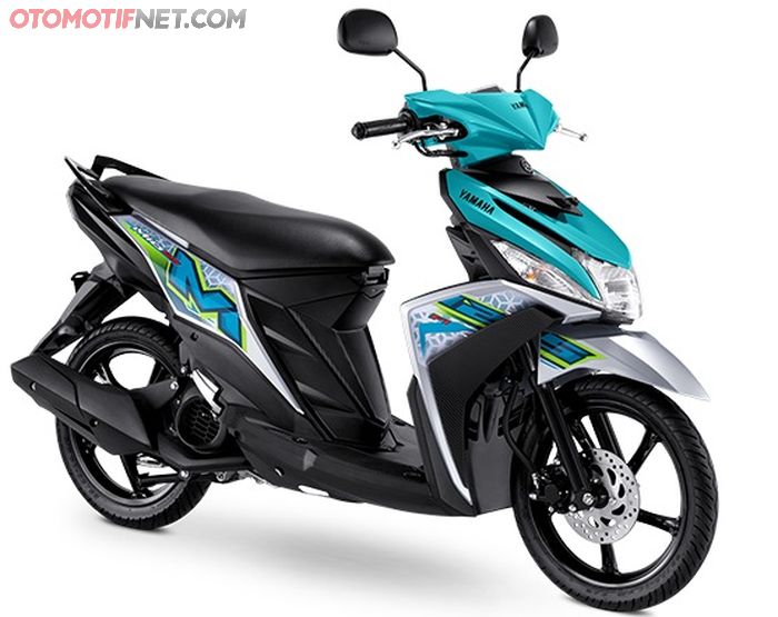 Yamaha Mio M3 125 warna Cyan