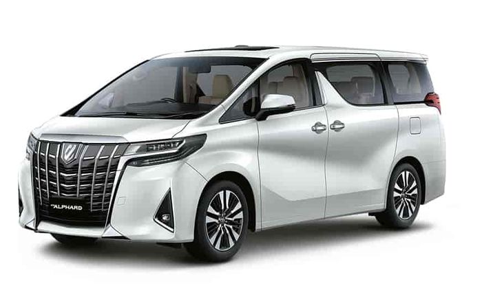 Ilustrasi Toyota Alphard 2020