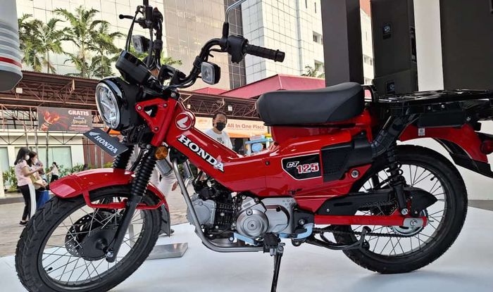 Honda CT125 terbaru dijual Rp 80 jutaan karena didatangkan dengan skema impor CBU dari Thailand