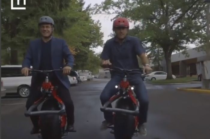 Bukan motor buntung, ini unicycle