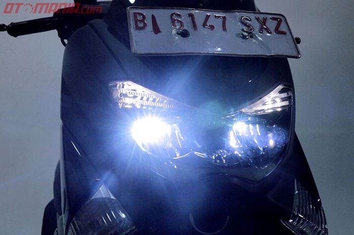 Lampu Yamaha NMAX 155 sudah LED