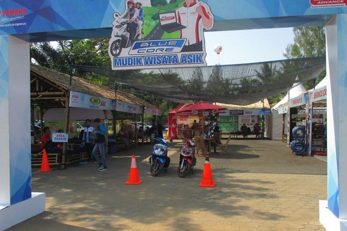 Posko mudik Yamaha