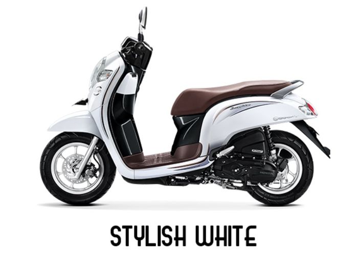 All New Scoopy Stylish White