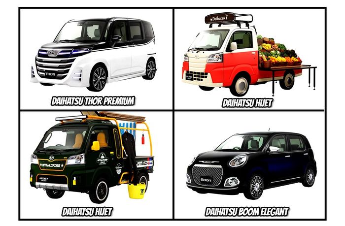 Deratan Daihatsu Thor, Hijet, dan Boom yang akan mejeng di Tokyo Auto Salon 2019