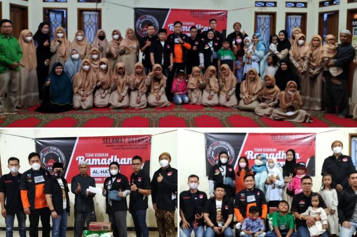 Chapter Bandung Raya saat melakukan donasi di panti asuhan